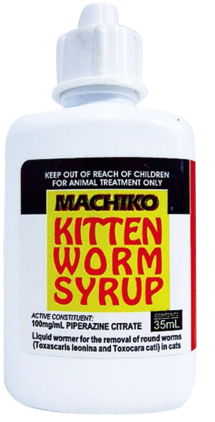 Machiko Kitten Wormer Syrup Machiko Kitten Wormer Syrup